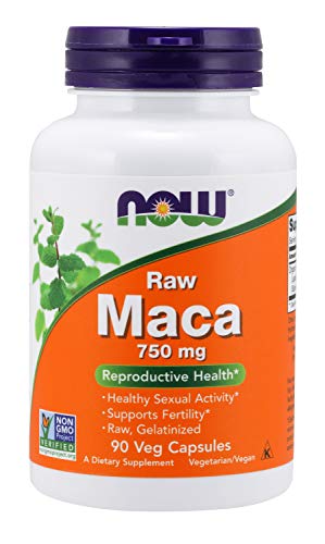 Maca Peruana Now Foods 750mg 90 Cápsulas