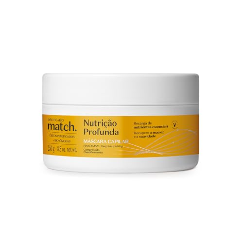 Máscara Capilar O Boticário Match Nutrição Profunda 250g