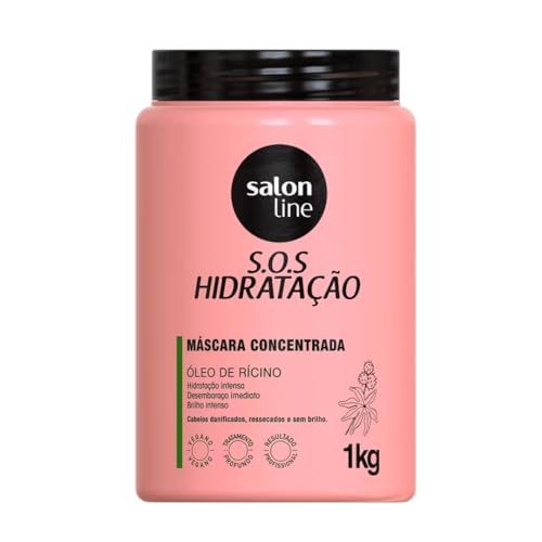 Máscara de Hidratação Salon Line S.O.S Óleo de Rícino 1kg