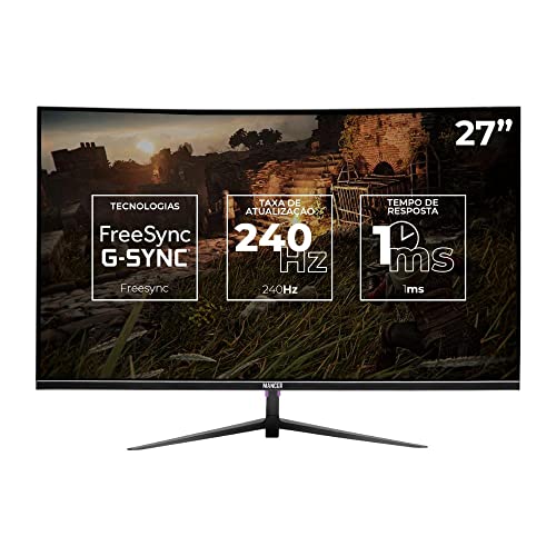 Monitor Curvo Gamer Mancer Valak ZX240H 27″