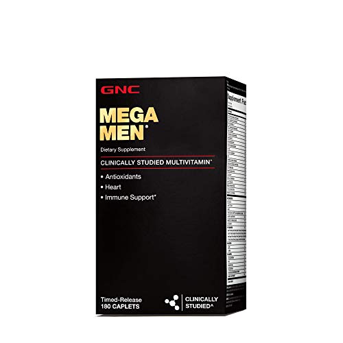 Multivitamínico GNC Mega Men 180 Cápsulas