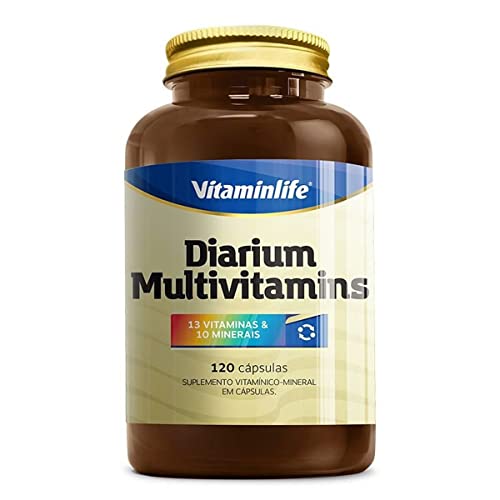 Multivitamínico VitaminLife Diarium 120 Cápsulas