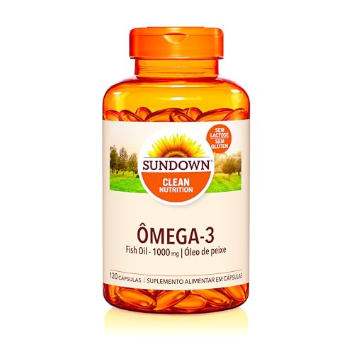 Ômega 3 Sundown Naturals 1000mg 120 Cápsulas