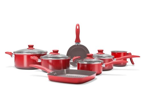 Jogo de Panelas Brinox Ceramic Life Easy 7 Peças