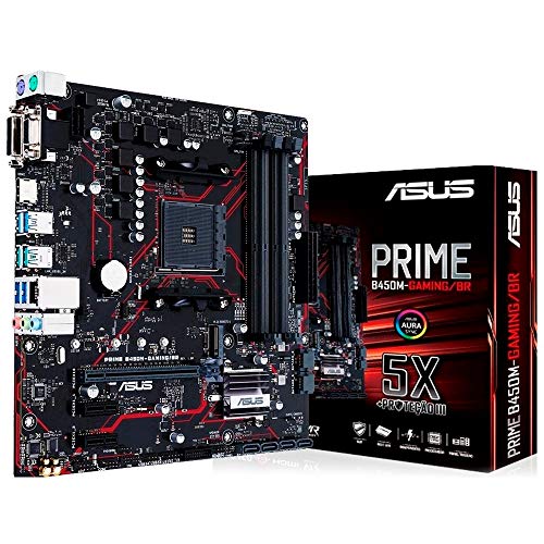 Placa Mãe Asus Prime B450M-GAMING/BR
