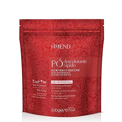 Pó Descolorante Amend Aloe Vera e Silicone 300g