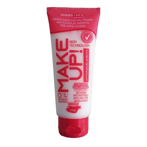 Primer Hidratante Facial Anticraquelamento Dermachem Make up 100g