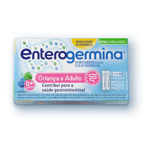 Probiótico Enterogermina Plus 20 Frascos