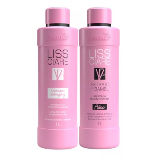 Escova Progressiva Paiolla Professional Liss Ciare Bambu 2 x 1L