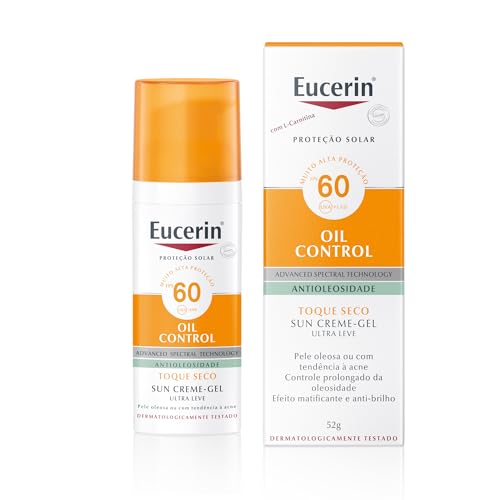Protetor Solar Facial Eucerin Sun Oil Control FPS60 52g