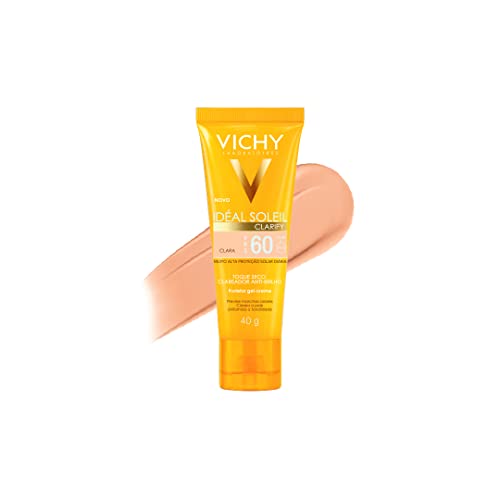 Protetor Solar Facial Vichy Idéal Soleil Clarify FPS60 40g