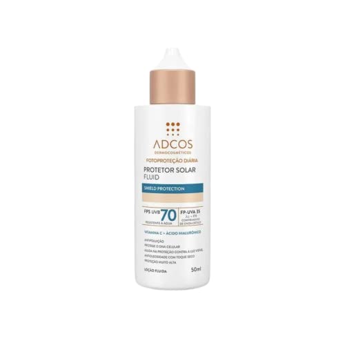 Protetor Solar Facial Adcos Fluid Shield Protection FPS 70 40ml