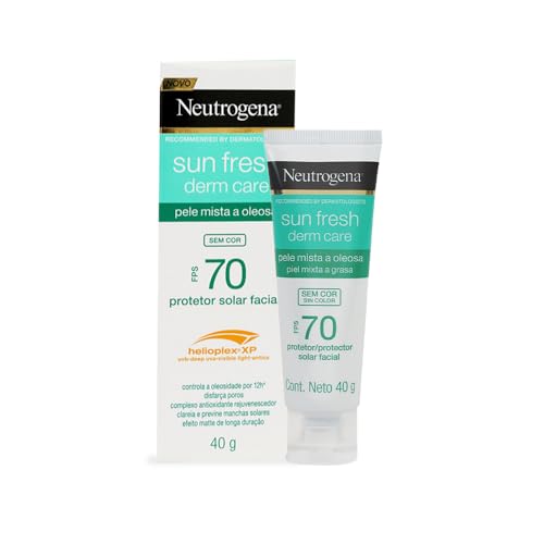 Protetor Solar Neutrogena Sun Fresh Derm Care FPS 70 40g