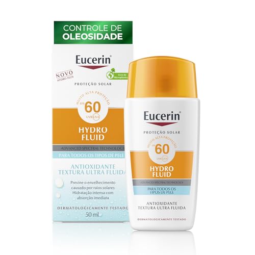 Protetor Solar Facial Eucerin Hydro Fluid FPS 60 50ml