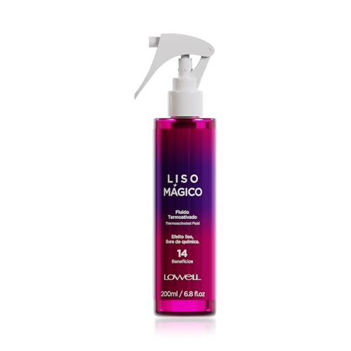 Protetor Térmico Fluido Termoativado Lowell Liso Mágico Keeping Liss 200ml