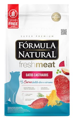 Ração Formula Natural Fresh Meat Gatos Castrados Carne 7 kg