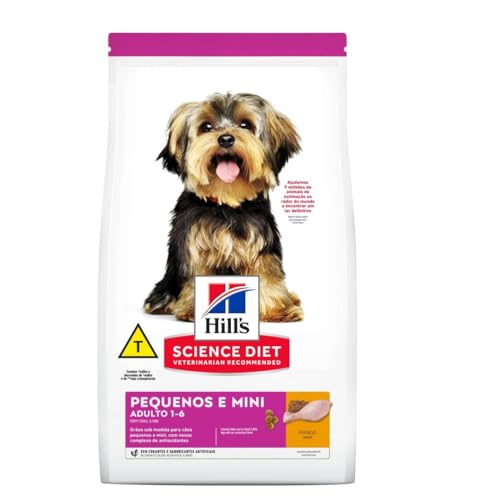 Ração Hill’s Cães Adultos Raças Minis e Pequenas Frango 800 g