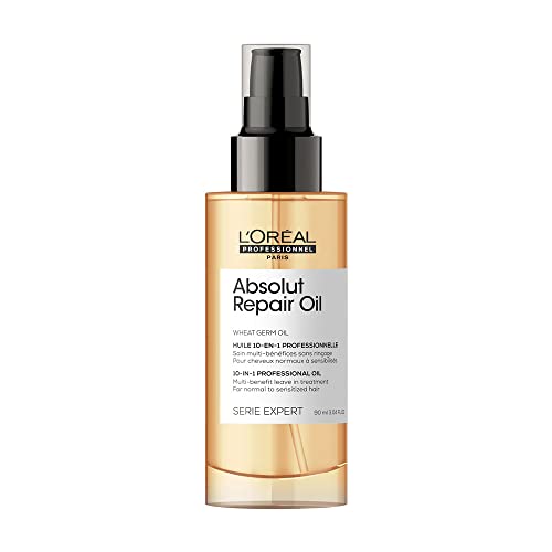 Reparador de Pontas Óleo L’Oréal Professionnel Serie Expert Absolut Repair Gold Quinoa 10in1 90ml