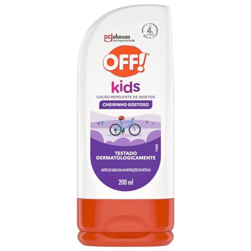 Repelente infantil OFF! Kids DEET Loção 200ml