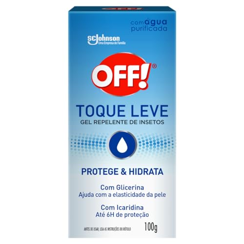 Repelente infantil OFF! Toque Leve Icaridina Gel 100g