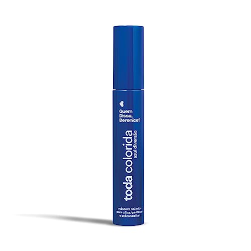 Máscara de Cílios Quem Disse, Berenice? Toda Colorida Azul Diversão 10g