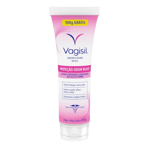 Sabonete Íntimo em Gel Vagisil Odor Block 300ml