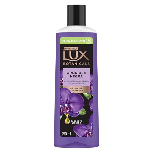 Sabonete Líquido Lux Botanicals Orquídea Negra 250ml