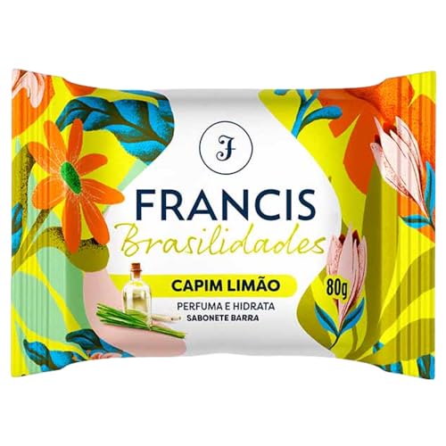Sabonete em Barra Francis Brasilidades Capim Limão 80g