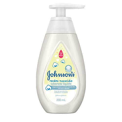 Sabonete Líquido Johnson’s Baby Recém-Nascido 200ml