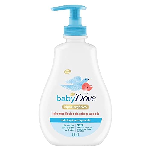 Sabonete Líquido Baby Dove Hidratação Enriquecida 400ml