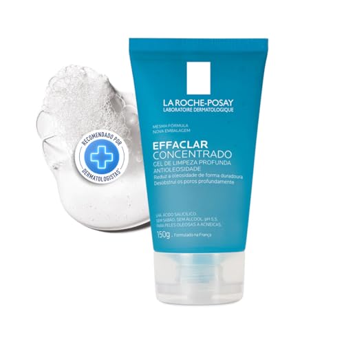 Gel de Limpeza Facial La Roche-Posay Effaclar Concentrado 150g
