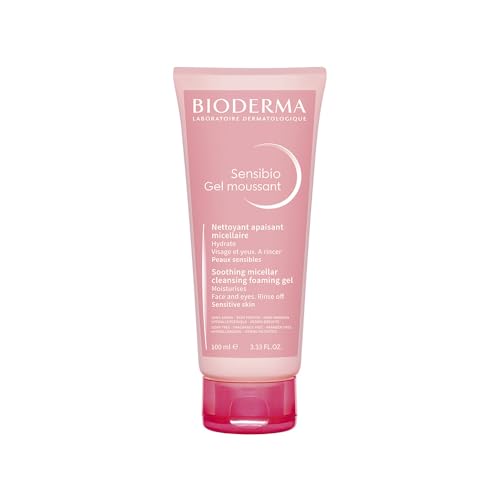 Gel de Limpeza Facial Micelar Bioderma Sensibio Gel Moussant Calmante e Hidratante 200ml