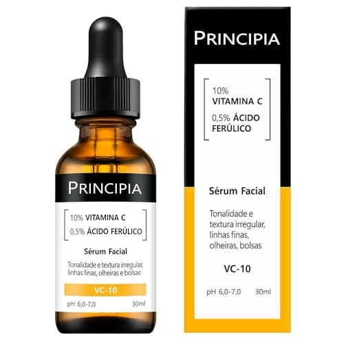 Sérum Facial Principia 10% Vitamina C + 0,5% Ácido Ferúlico 30ml