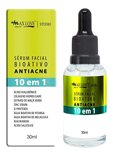 Sérum Facial Max Love Bioativo Antiacne 10 em 1 30ml