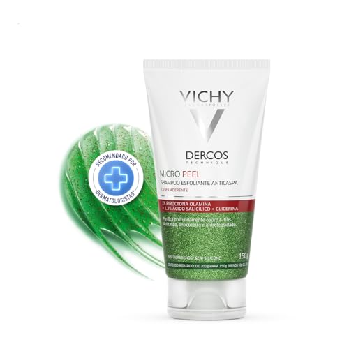 Shampoo Anticaspa Vichy Dercos Micro Peel Esfoliante 150ml
