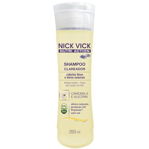 Shampoo Clareador Nutri Nick & Vick 300ml