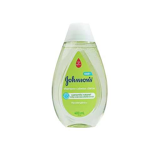 Shampoo Johnson’s Baby Cabelos Claros Camomila Natural 400ml