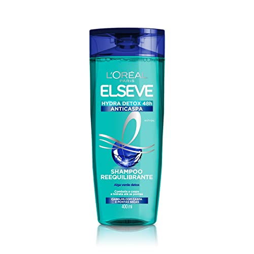 Shampoo Elseve L’Oréal Paris Hydra-Detox Anti-Caspa 400ml