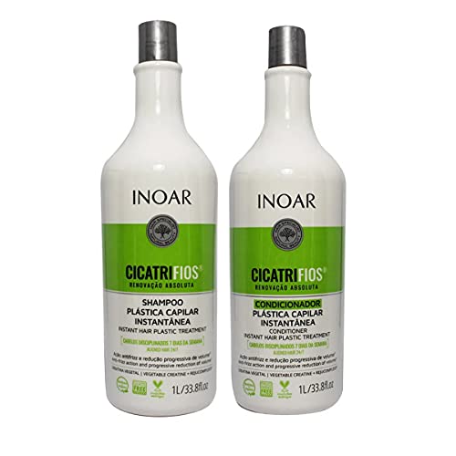 Kit Inoar CicatriFios Shampoo 1000ml + Condicionador 1000ml