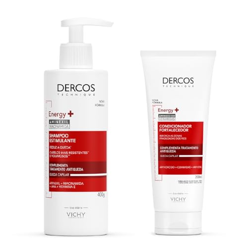 Kit Vichy Dercos Antiqueda Energy+ Shampoo 400g + Condicionador 200g