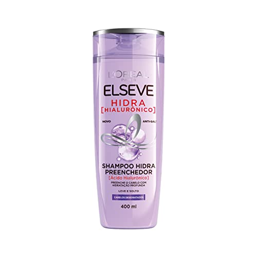 Shampoo Elseve Hidra Hialurônico Preenchedor 400ml