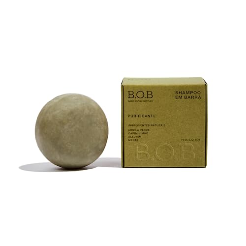 Shampoo em Barra Nutritivo B.O.B Bars Purificante 80g