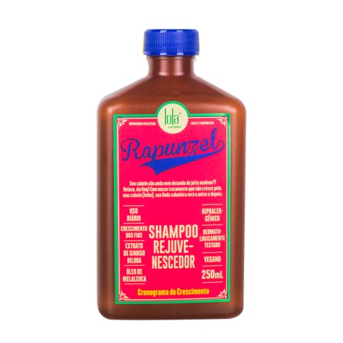 Shampoo Lola Cosmetics Rapunzel Rejuvenescedor 250ml