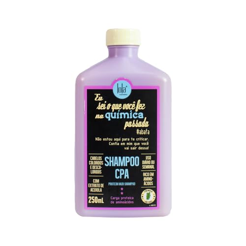 Shampoo Eu Sei O Que Você Fez Na Química Passada Lola Cosmetics 250ml