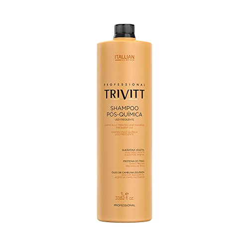 Shampoo Profissional Itallian Hairtech Pós-Química para Uso Frequente 1000ml
