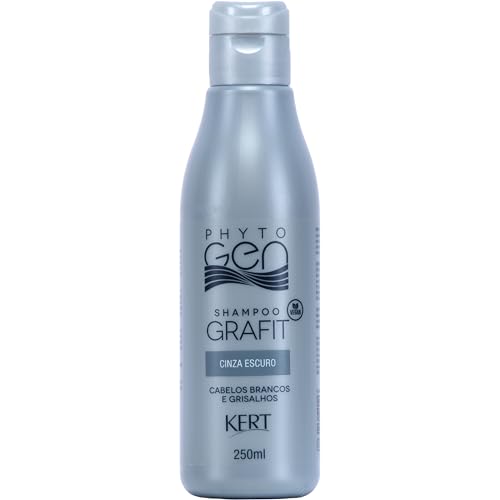 Shampoo Tonalizante Phytogen Grafit Cinza Escuro 250ml