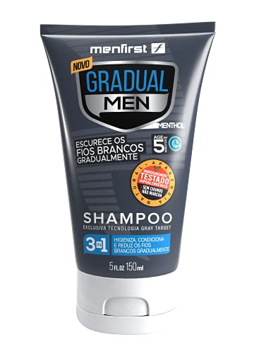 Shampoo Escurecedor Men First Cabelo Gradual Men 3 em 1 150ml