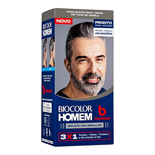 Shampoo Tonalizante Bozzano Biocolor Homem 30ml