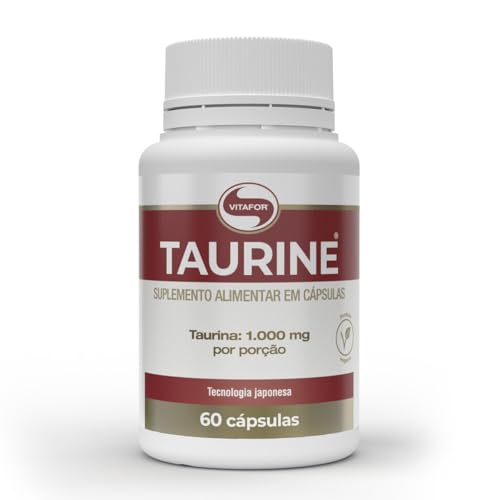 Taurina Vitafor 1000mg 60 cápsulas