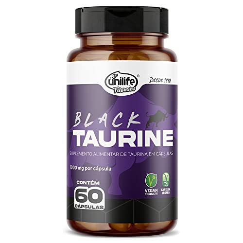 Taurina Unilife Black Taurine 60 Cápsulas